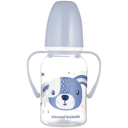 Canpol flašica za bebe sa ručicama Cute Animals, Blue Slike