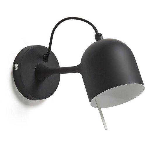 Kave Home Crna zidna lampa Lucilla &amp;ndash; Slike
