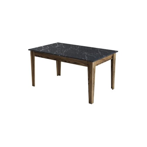 Hanah home trpezarijski sto milan 518 walnut black Slike