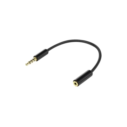 SpeaKa Professional Jack audio adapter [1x jack utikač 3.5 mm - 1x jack utikač ženski 2.5 mm] crna