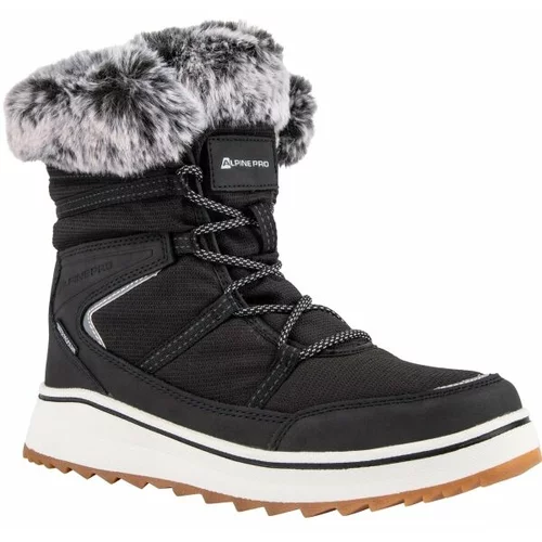 Alpine pro JAFFRA Ženska zimska obuća, crna, veličina