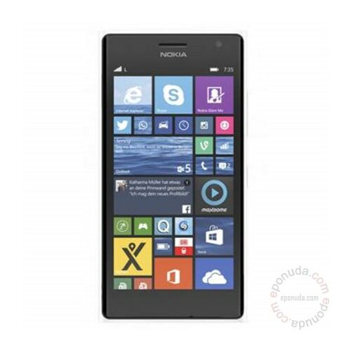 Nokia Lumia 735 White mobilni telefon Slike