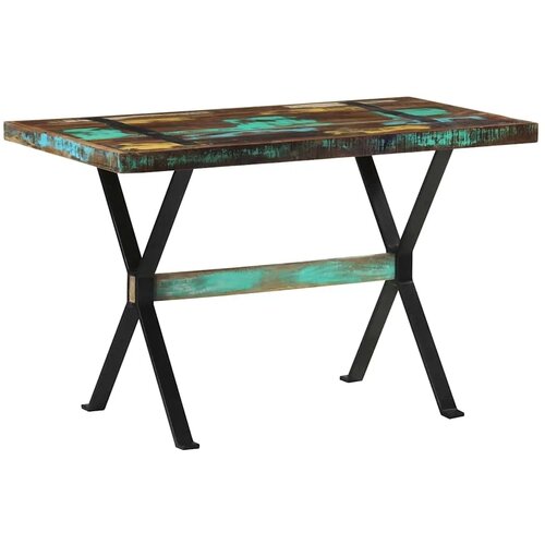  Blagovaonski stol 120 x 60 x 76 cm od masivnog obnovljenog drva - 120 x 60 x 76 cm masivno obnovljeno drvo Slike