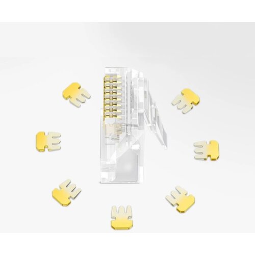 Ugreen RJ45 mrežni konektor Cat6 (paket 10kosov) Slike