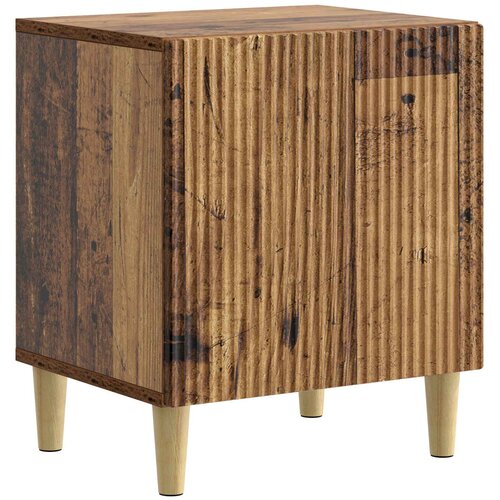 vidaXL Noćni ormar Staro drvo 43 x 34 5 x 50 cm Konstruirano drvo - Staro drvo 1 Cene