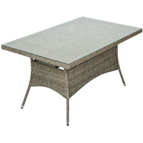 BAY sivi ba&scaron;tenski sto od ratana - 60370 Cene