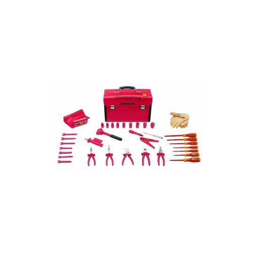 Bernstein Tools for Electronics SAFETY 8115 VDE univerzalno kovčeg za alat, prazan (D x &amp;Scaron; x V) 440 x 175 x 310 mm Slike