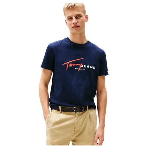 Tommy Hilfiger muška logo majica THDM0DM20817-C1G Cene