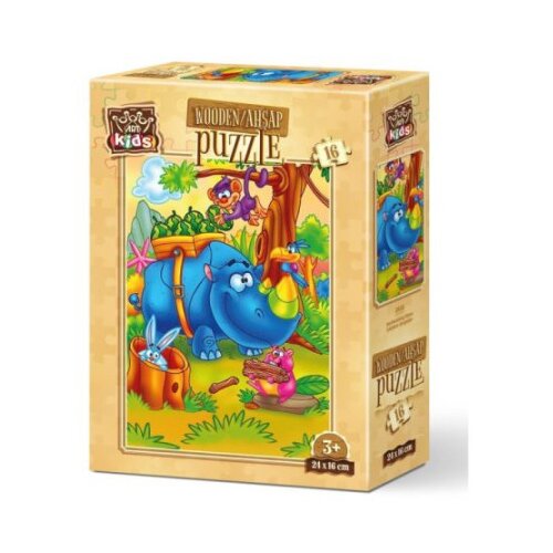  Puzzle 1/16 art 5856 drvene ( 47747 ) Slike