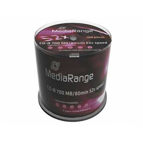 Mediarange CD-R 700MB 52X MR204 disk Cene