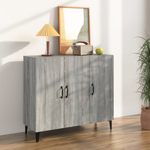  Komoda boja hrasta sonome 90 x 34 x 80 cm konstruirano drvo Cijene