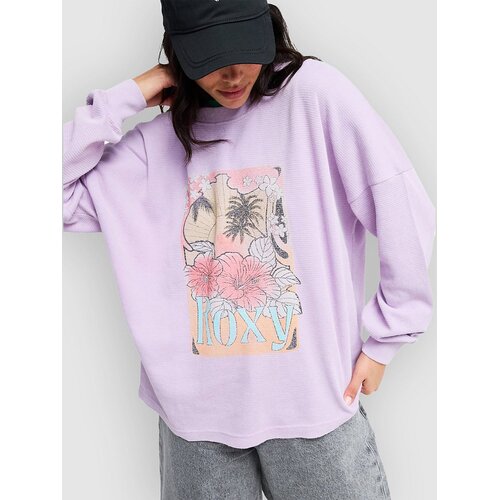 Roxy Eastside Midweight Pulover crocus petal Slike