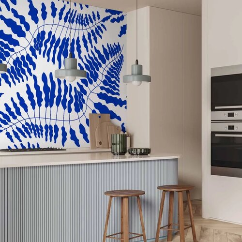  Foto tapeta - Blue Fern 300x210 Slike
