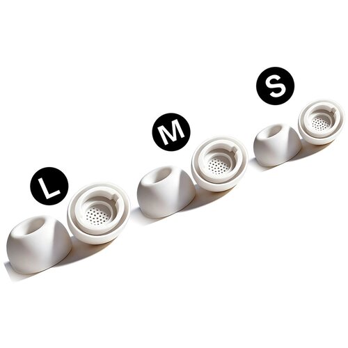 INF Zamenjava/Kompatibilni deli &ndash; Samsung Buds3 Pro in Buds4 Pro, 3 par White, (5000339751) Cene