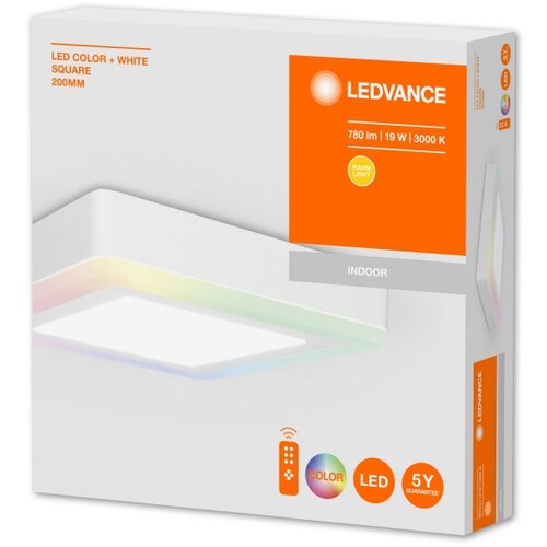 Ledvance LED RGB prigu&amp;scaron;iva stropna svetiljka LED/19W/230V + daljinski upravljač Slike