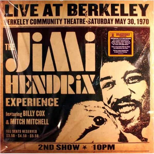  Hendrix, Jimi, The Experience - Live At Berkeley Cene