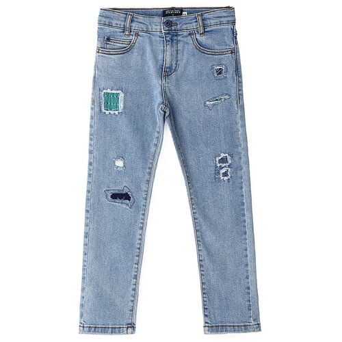 Original Marines hlače denim DDP2127B F modra 152 Cene