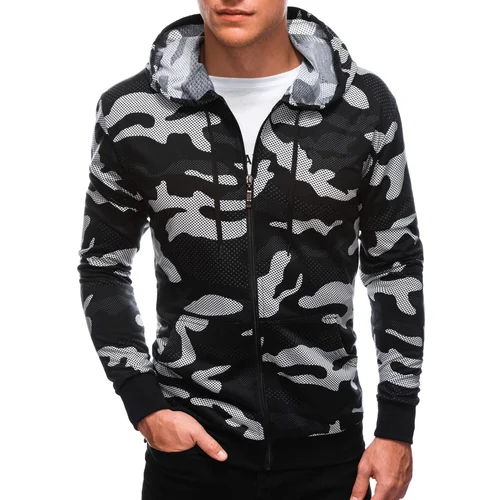 Edoti Men's hoodie B1523