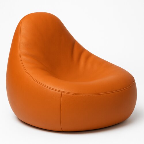 Olimp Sport Lazy Bag eko koža orange S - Klasični, Eko koža, S Cene