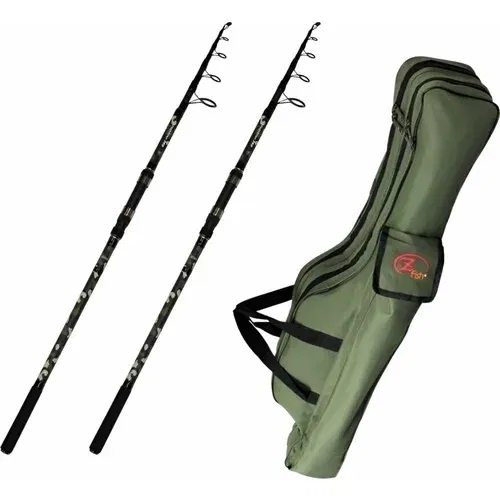 ZFISH Combo 2x Kingstone Telecarp + Case 3,6 m 3,0 lb