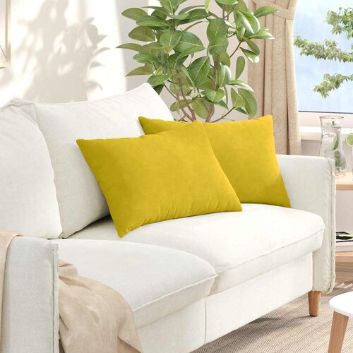  Jastučići za sofu 2 pcs Žuta 60 x 40 cm Kordura tekstil Cene