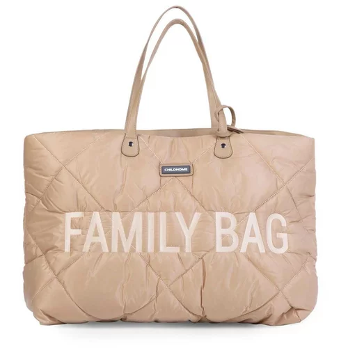 Childhome Family Bag Puffered Beige potovalna torba 55 x 40 x 18 cm 1 kos