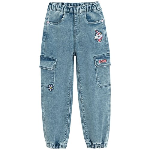 Cool club hlače denim DH CJG2910825 Ž plava 116 Cijene