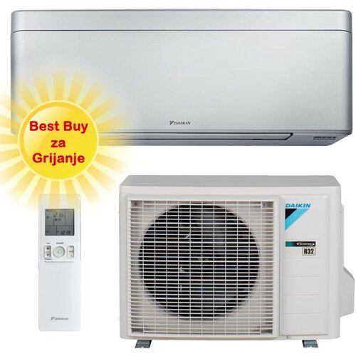 Daikin KLIMA UREĐAJ FTXA25CS/RXA25A - Stilish, 2,5 kW, do 25m2, A+++, R-32 Cijene