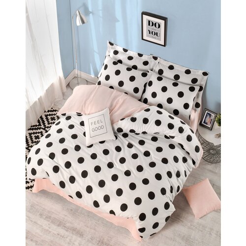 Hanah home komplet posteljine Mixpuan, 160x220cm, Bela Slike