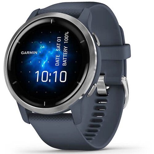 Garmin Venu 2 sportski sat, granit plavi/srebrni Cijene