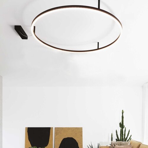 Ideal lux - led stropno svetlo oracle slim LED/29W/230V 2700K prečnik 50 cm crno Slike
