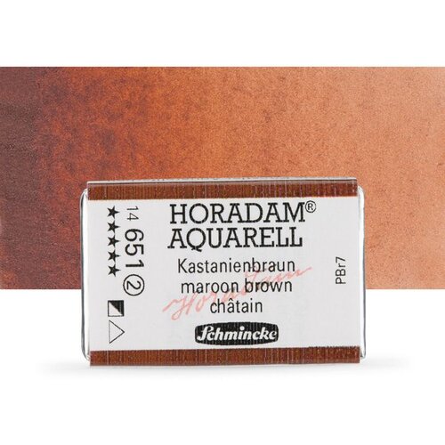  Akvarel boje Schmincke Horadam cijela posudica | 651 Maroon Brown Cijene
