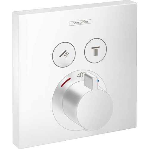 Hansgrohe showerselect mešač termostatski za tuš kadu 2 funkcije bela mat 15763700 Cene