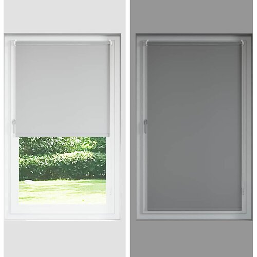 Rolo zavjesa Blackout Bež 145x150 cm &amp;Scaron;irina tkanine 141,6 cm Slike