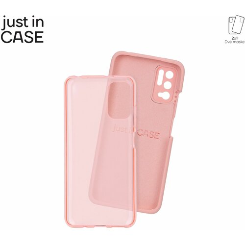 Just In Case 2u1 extra case mix paket pink za redmi note 10 5G Cene