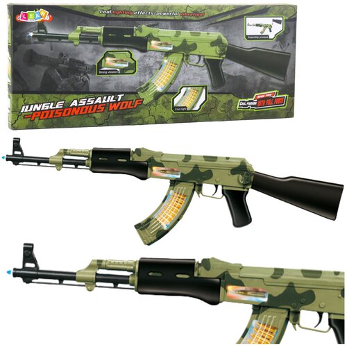  Mitraljez za igro Light Riffle - 70cm Slike