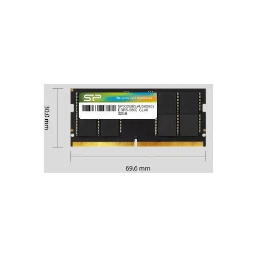 Silicon Power ram sodimm DDR5 16GB 5600MHz SP016GBSVU560F02 Cene