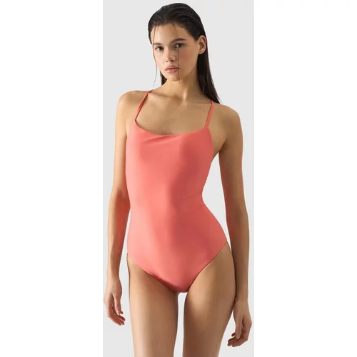 4f Women's One-Piece Swimsuit - Salmon