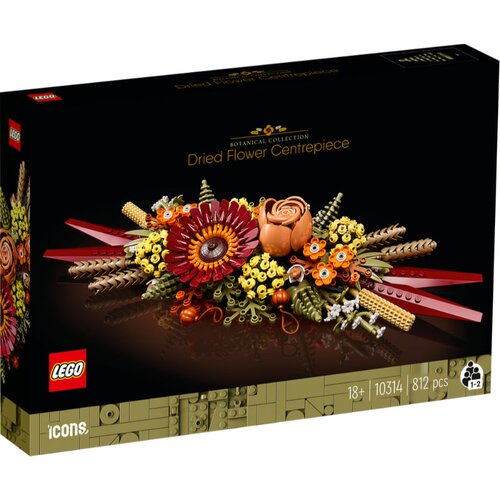 Lego namizni okras iz suhih rož, 10314 Cene