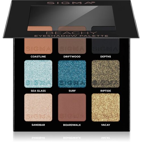 Sigma Beauty Party on The Go paleta sjenila za oči nijansa Beachy 9 g Cijene