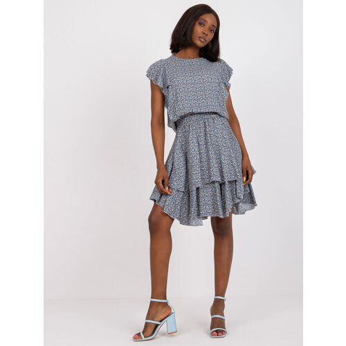 RUE PARIS Dress-CHA-SK-2238-2.75P-dark blue Cene
