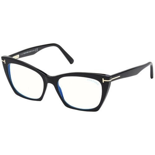 Tom Ford FT5709-B 001 ONE SIZE (54) Črna/Kristalna Slike