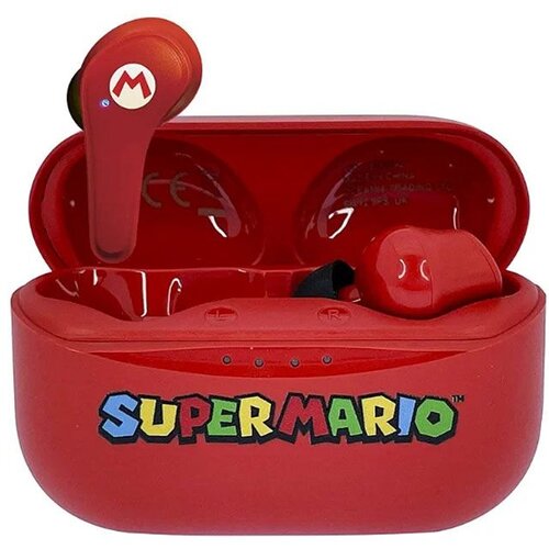 OTL Bežične bluetooth slušalice Super Mario Icon Red TWS ACC-0592 bubice Cene