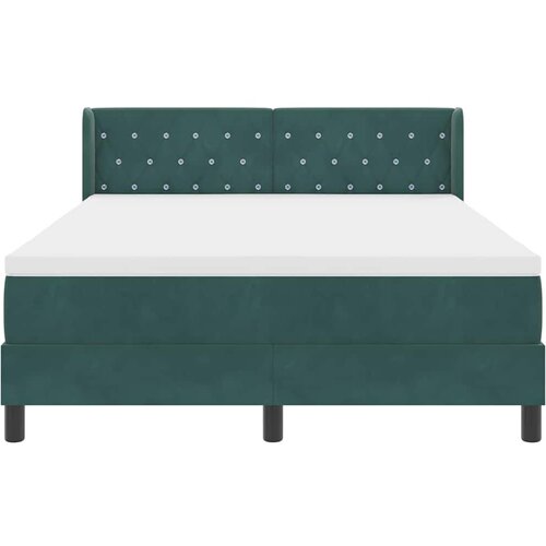  Krevet s opruga kutije Tamnozelena 200 x 140 cm Bar&amp;scaron;un Slike