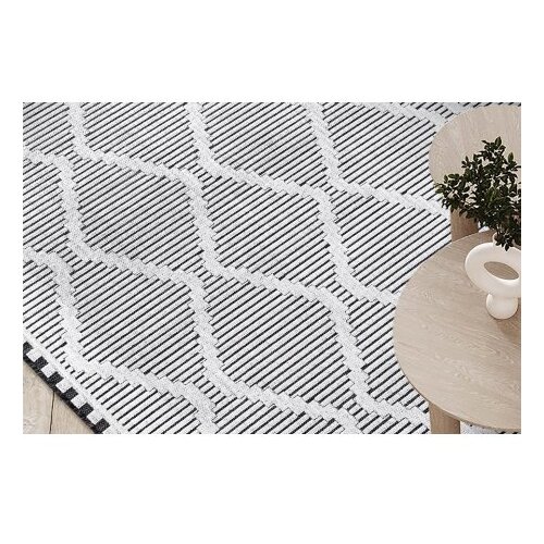 Conceptum Hypnose tepih staza (98x200) 65296 meridyen black white Slike