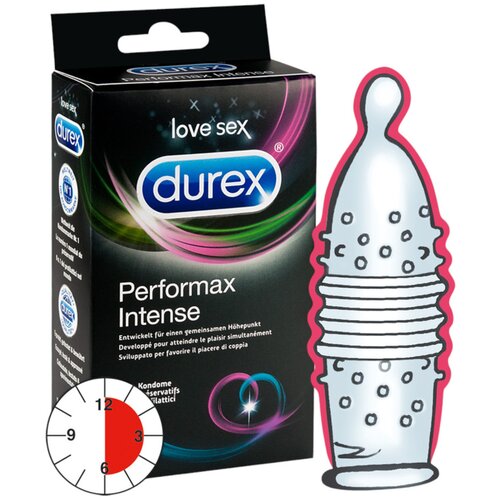 Durex Mutual Pleasure - kondom z zamikom (10 kosov) Cene