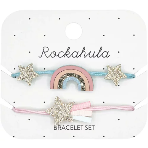 Rockahula Kids® rockahula® set 2 otroških zapestnic shimmer rainbow