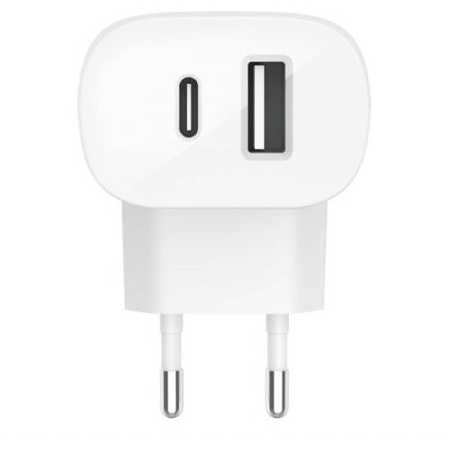 Belkin BOOST Charge 37W DualChar USB-C 25W PD + USB-A WCB007vfWH Slike