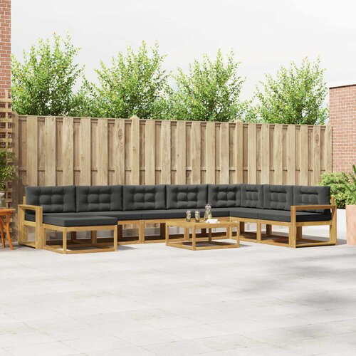  Set vanjskih sofa 9 kom. Bijela i antracit Cijene