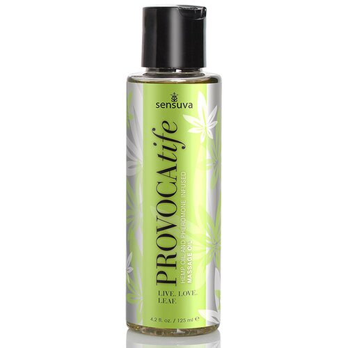 Sensuva Masažno olje Provocatife - Cannabis Oil &amp; Pheromone, 125 ml Cene